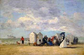 Sea Bathing, by Eugene Boudin